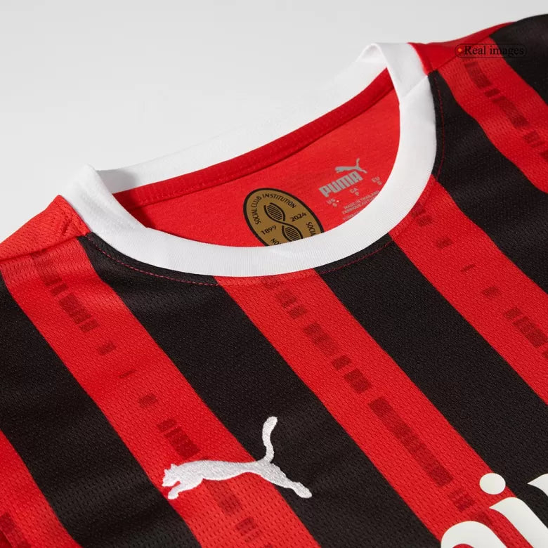 Camisola Manga Comprida Ac Milan 2024-25 Principal Versão Adepto
