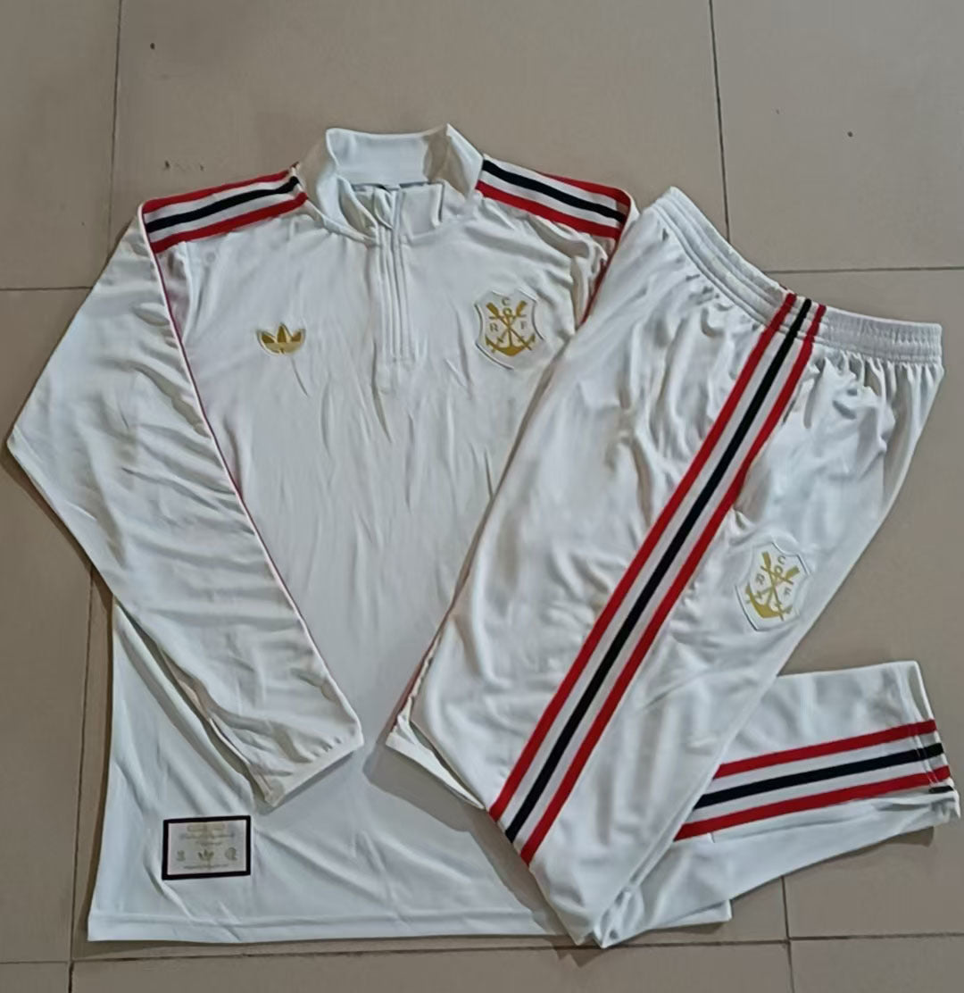 Fato de Treino CR Flamengo 2025-26 - Camisola com Fecho