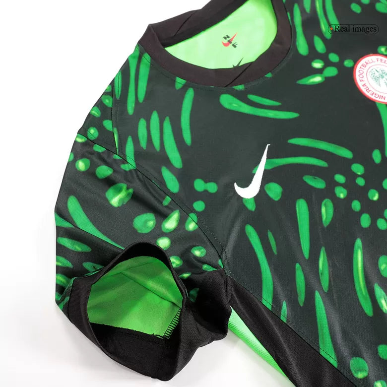Camisola Nigeria 2024 Alternativa Verde Versão Adepto