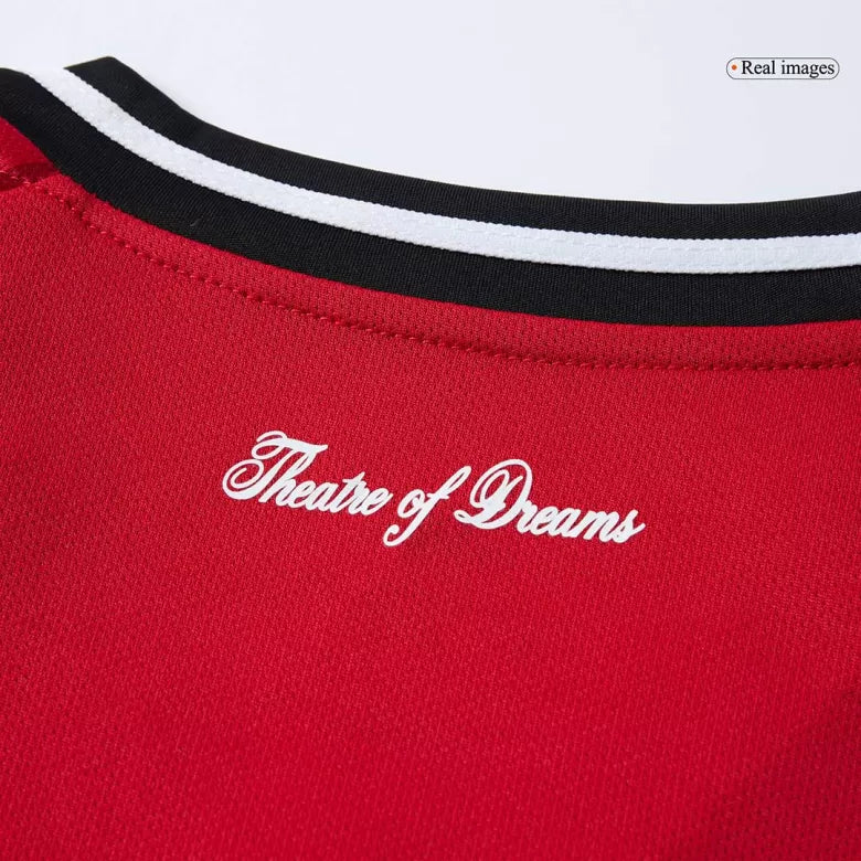 Camisola Manga Comprida M-United 2025-26 Principal Versão Adepto