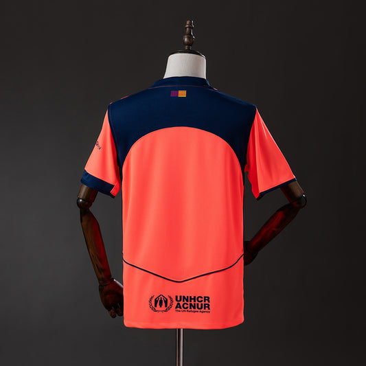 Camisola FC Barcelona 2025-26 Alternativa Laranja Versão Adepto