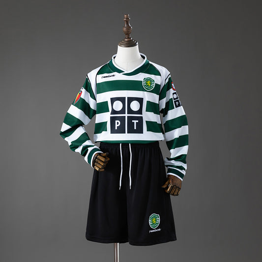 Kit Criança SCP 2001-03 Principal C. RONALDO #28 (Entrega Imediata)