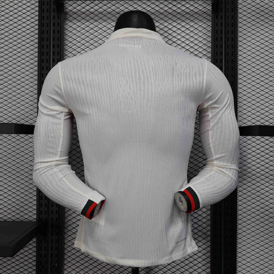 Camisola Manga Comprida CHE 2025-26 Alternativa Branca Versão Jogador