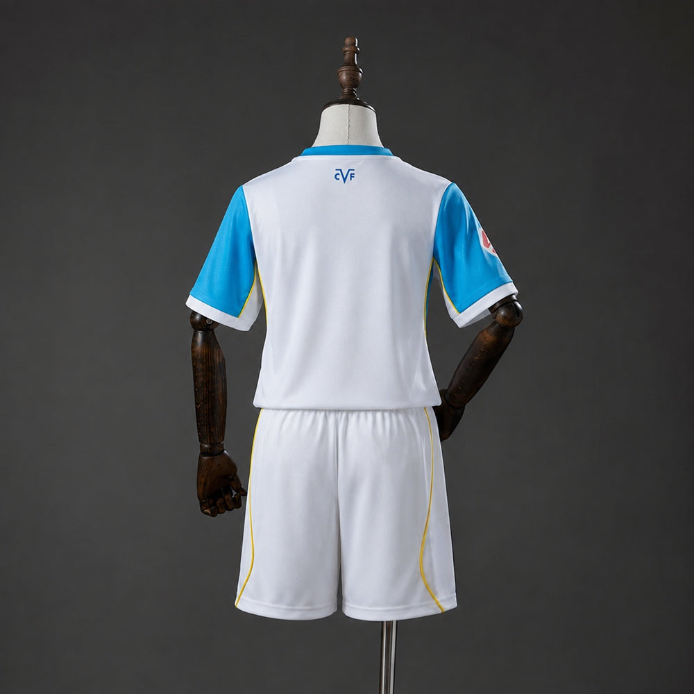 Kit Criança FC Villarreal 2026-27 Alternativo Branco