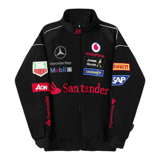 Black Mercedes Jacket - F1/RACING Vintage