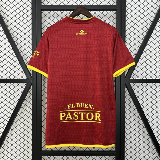 Camisola Racing Santander 2024-25 Alternativa Vermelha Versão Adepto