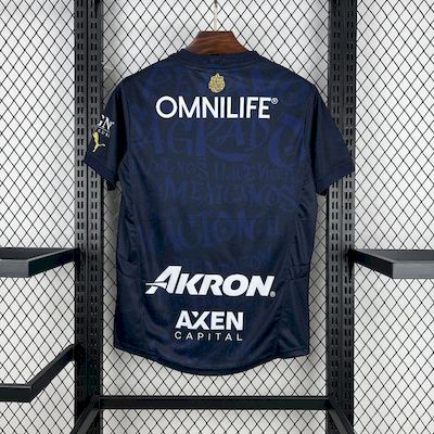 Camisola CD Chivas 2025-26 Alternativa Azul Versão Adepto