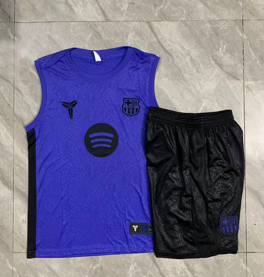 Kit Treino Manga Cava FC Barcelona 2025-26