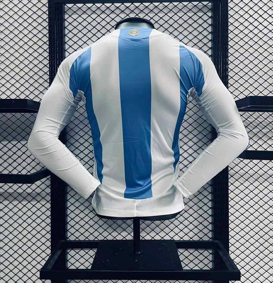 Camisola Manga Comprida Argentina 2024 Principal Versão Jogador