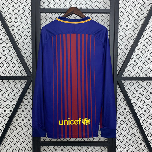 Camisola Manga Comprida FC Barcelona 2017-18 Principal