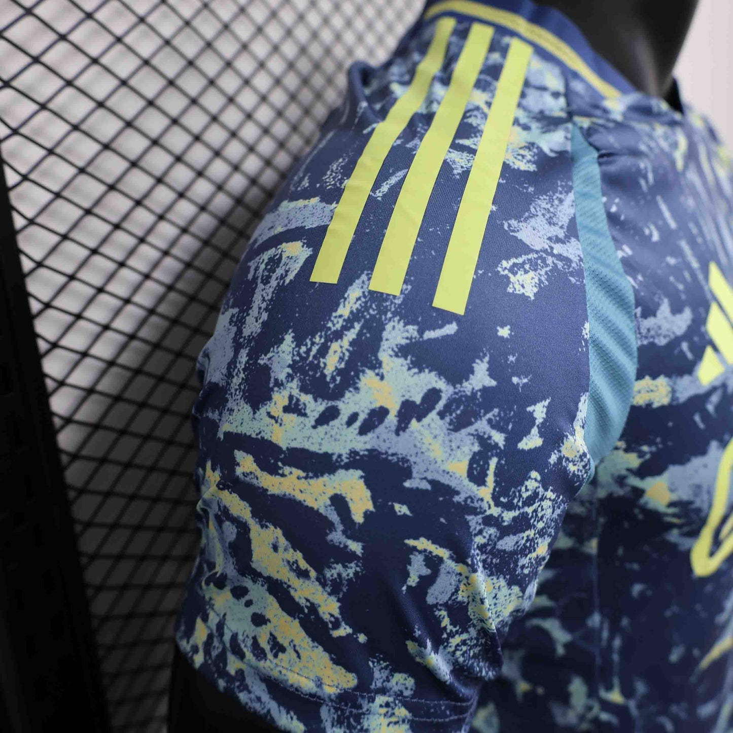 Camisola AFC Ajax 2024-25 Alternativa Azul Versão Jogador