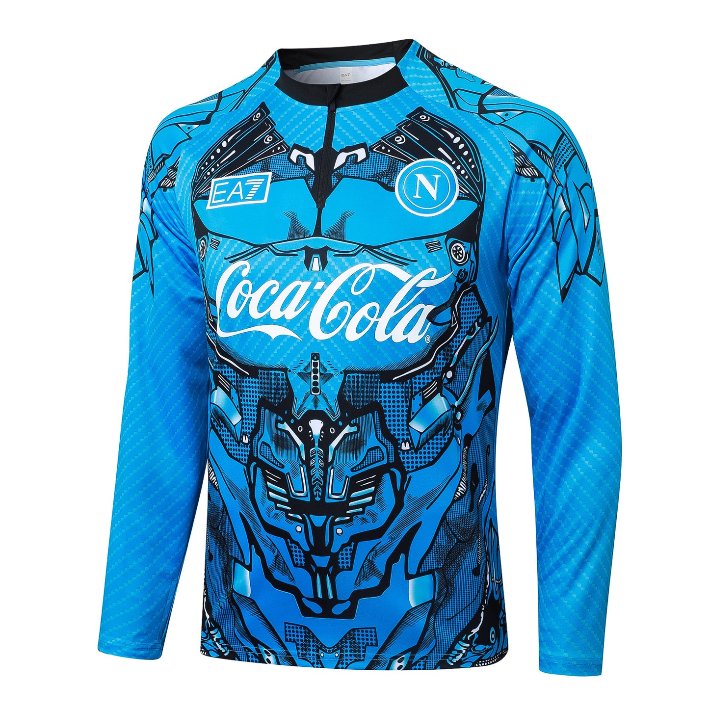 Fato de Treino Napoles 2025-26 - Camisola com Fecho