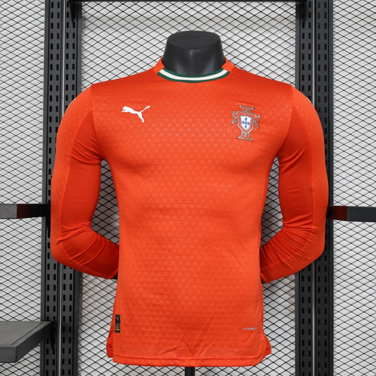 Camisola Manga Comprida Portugal 2025 Principal Versão Jogador
