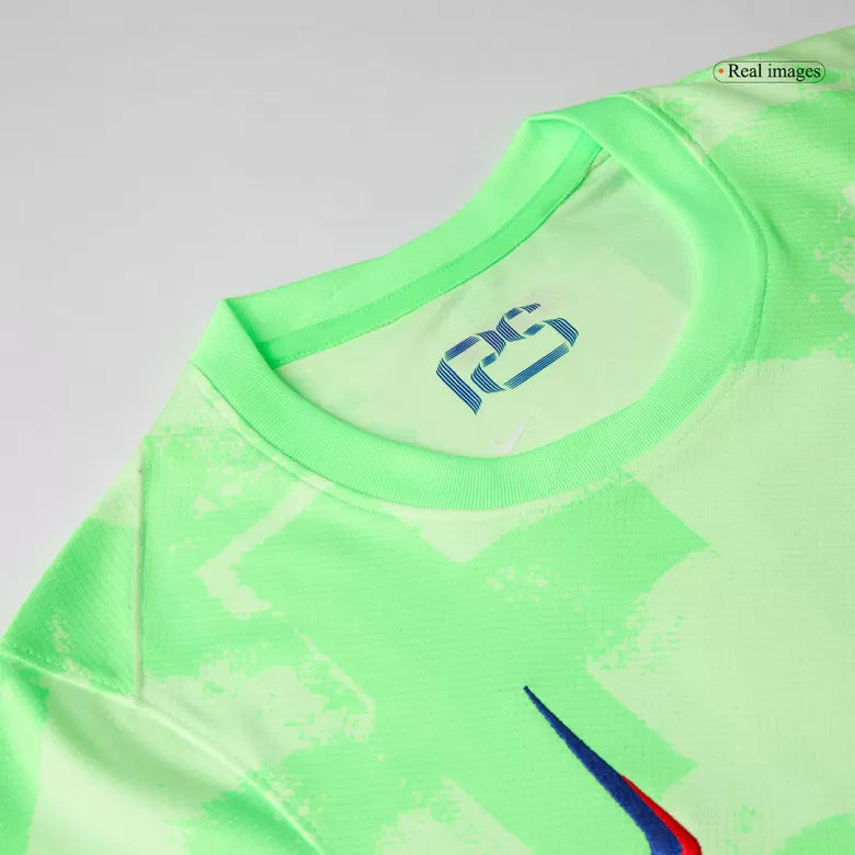 Camisola FC Barcelona 2024-25 Alternativa Verde UCL Versão Adepto RAPHINHA #11