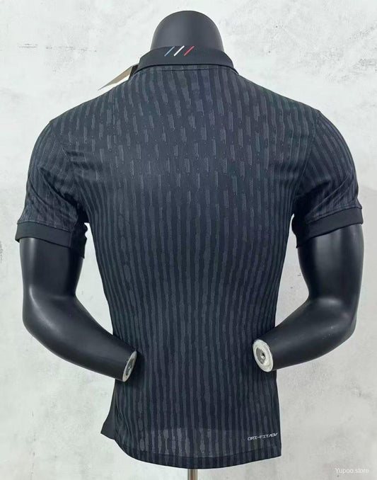 Camisola FC Paris Saint-Germain 2025-26 Alternativa Preta Versão Jogador