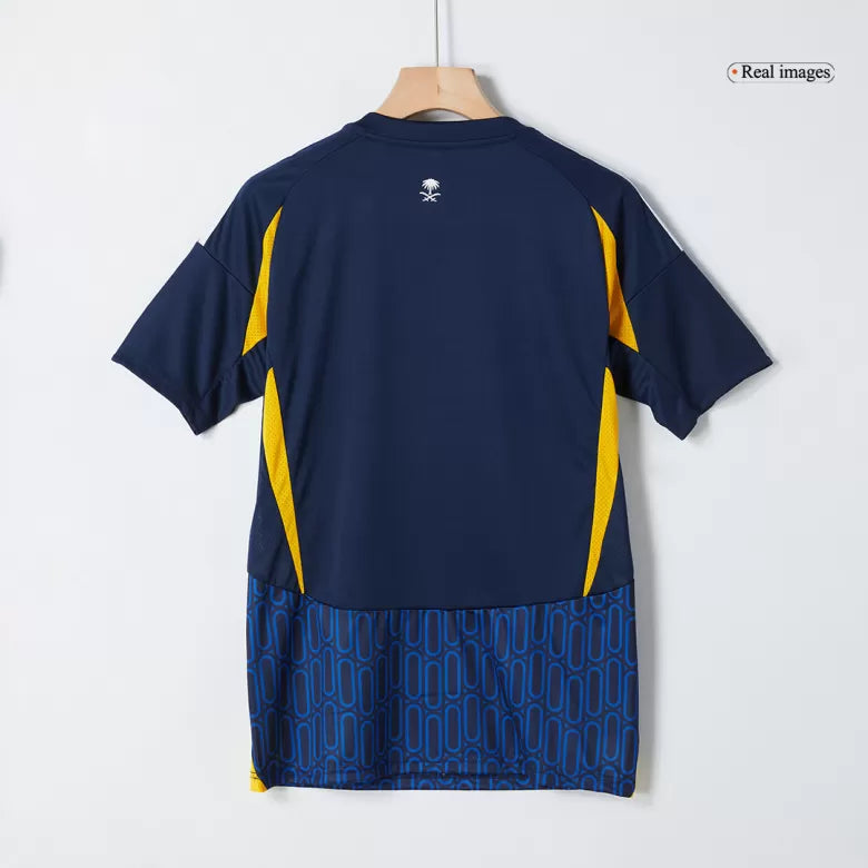 Camisola Al-Nassr 2024-25 Alternativa Azul Versão Adepto
