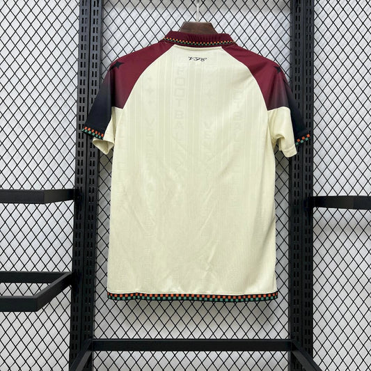 Camisola Venezia FC 2025-26 Alternativa Creme Versão Adepto