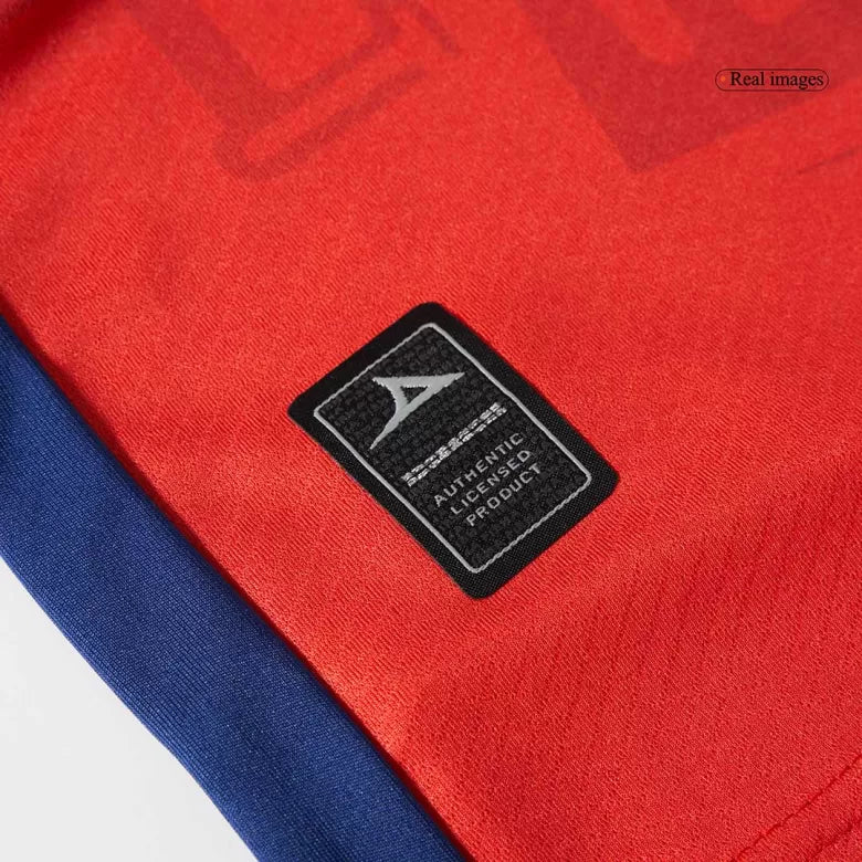 Camisola CD Cruz Azul 2024-25 Alternativa Vermelha Versão Adepto