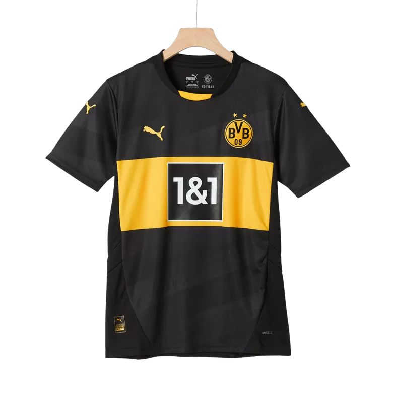 Camisola Borussia Dortmund 2024-25 Alternativa Preta Versão Adepto