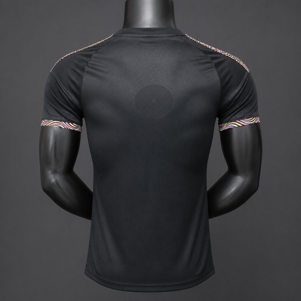 Camisola Olympique Lyon 2026-27 Alternativa Preta Versão Jogador
