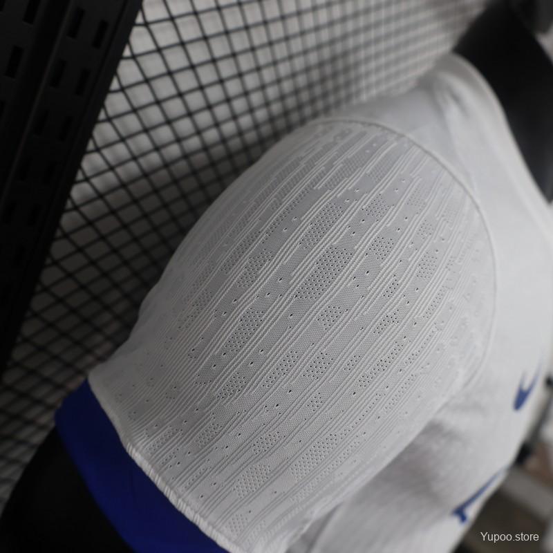 Camisola FC Paris Saint-Germain 2024-25 Alternativa Branca Versão Jogador