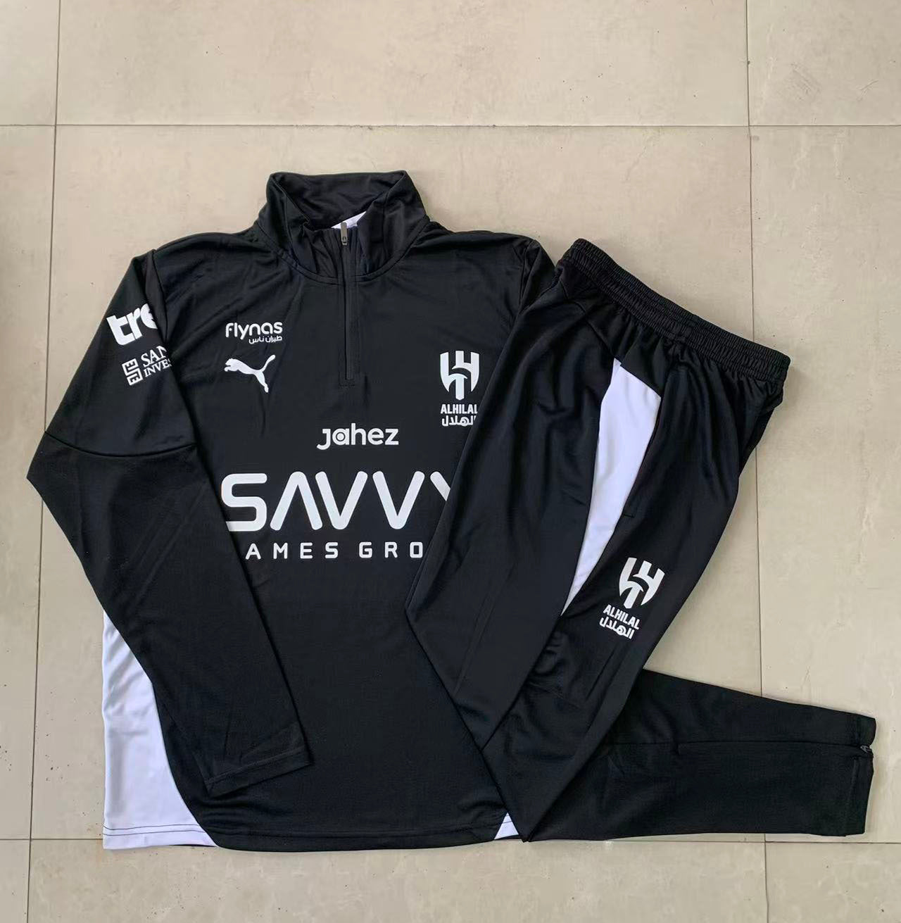 Fato de Treino Al-Hilal SFC 2025-26 - Camisola com Fecho