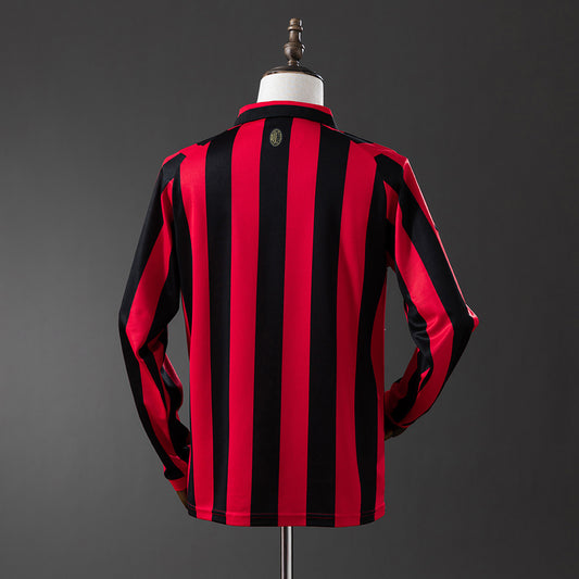 Camisola Manga Comprida Ac Milan 2024-25 Edição Especial 125º Aniversario Versão Adepto