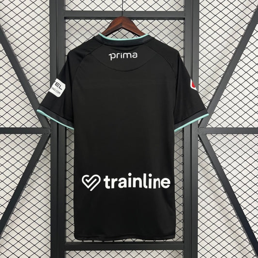 Camisola Real Bétis 2025-26 Alternativa Preta Versão Adepto