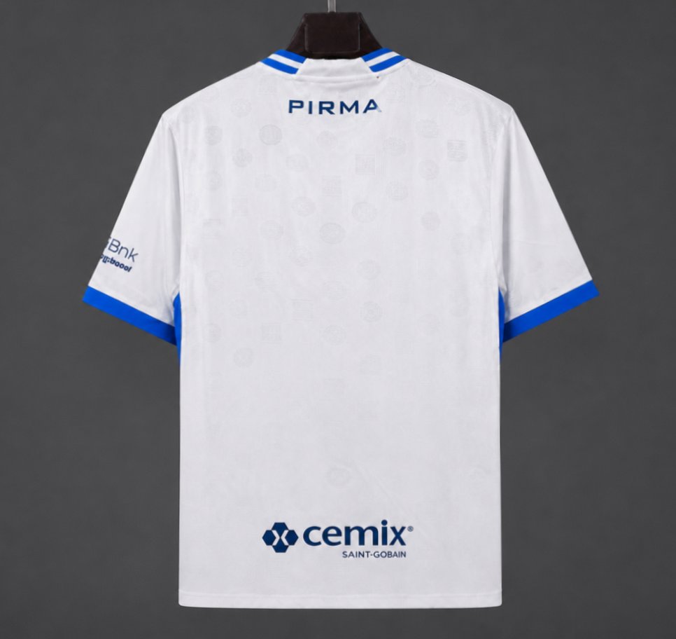 Camisola CD Cruz Azul 2026-27 Alternativa Branca Versão Adepto