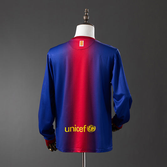 Camisola Manga Comprida FC Barcelona 2012-13 Principal Versão Adepto