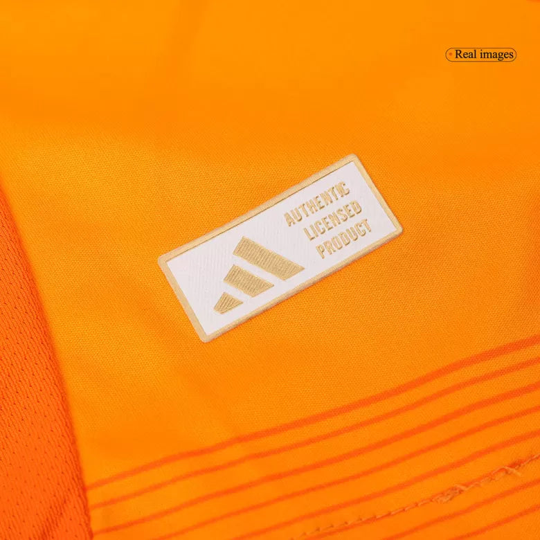 Camisola Real Madrid CF 2024-25 Alternativa Laranja Versão Adepto