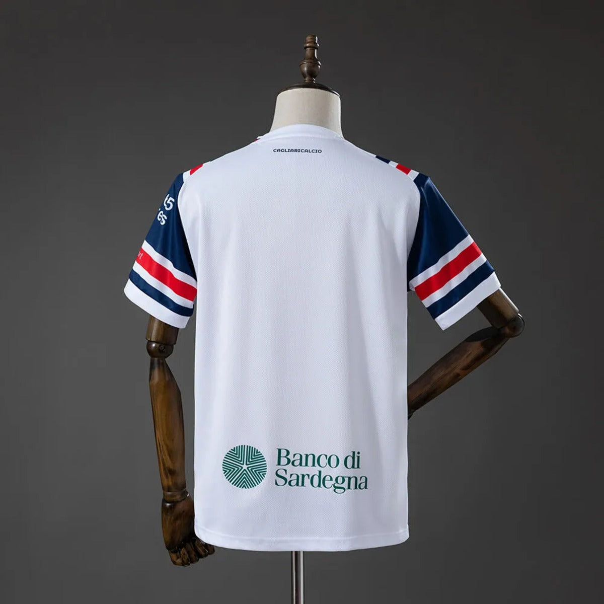 Camisola Cagliari 2026-27 Alternativa Branca Versão Adepto