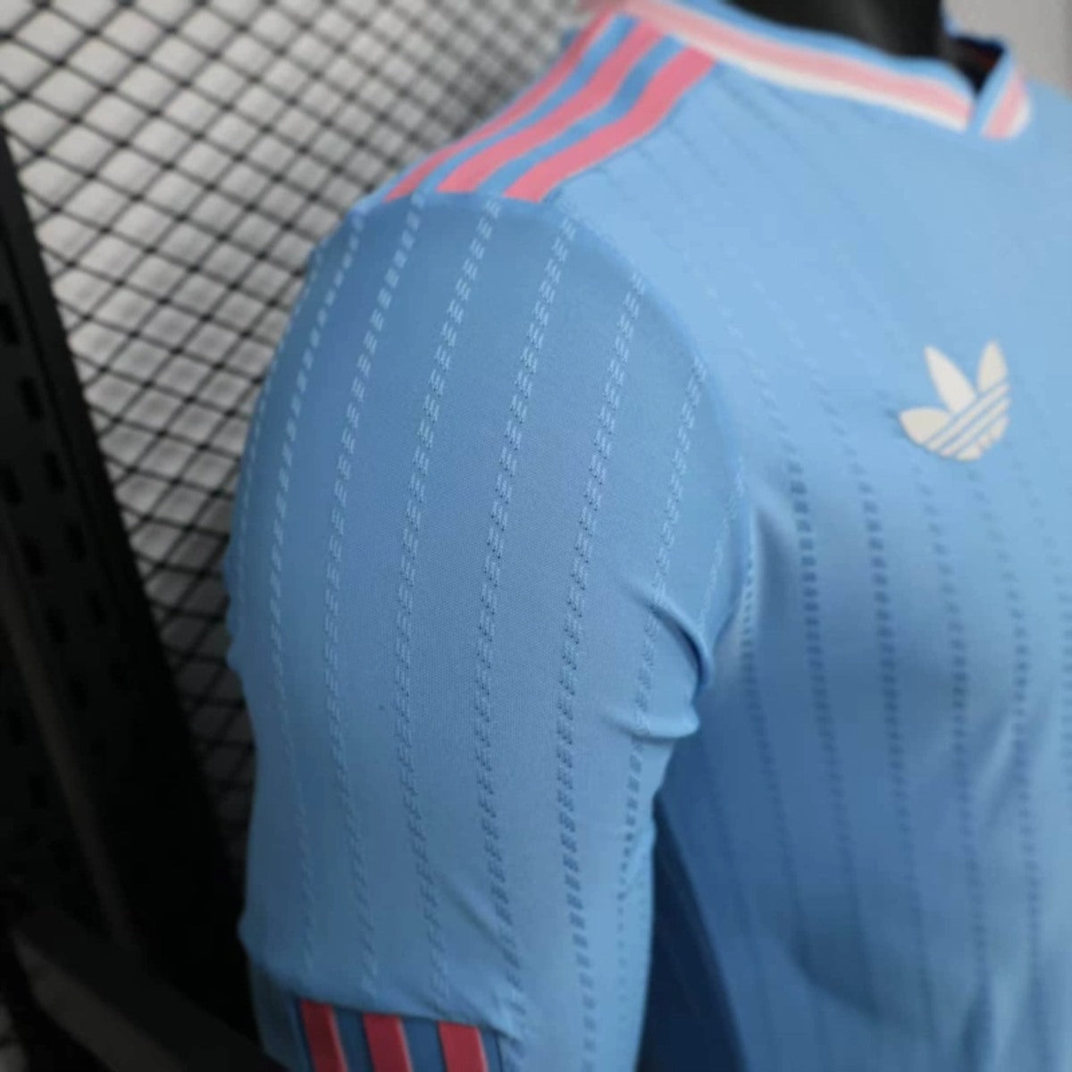 Camisola Manga Comprida Inter Miami CF 2025-26 Alternativa Azul Versão Jogador