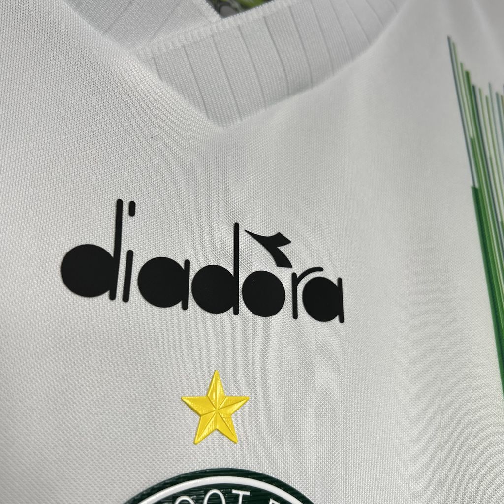 Camisola Coritiba 2024-25 Alternativa Verde Versão Adepto
