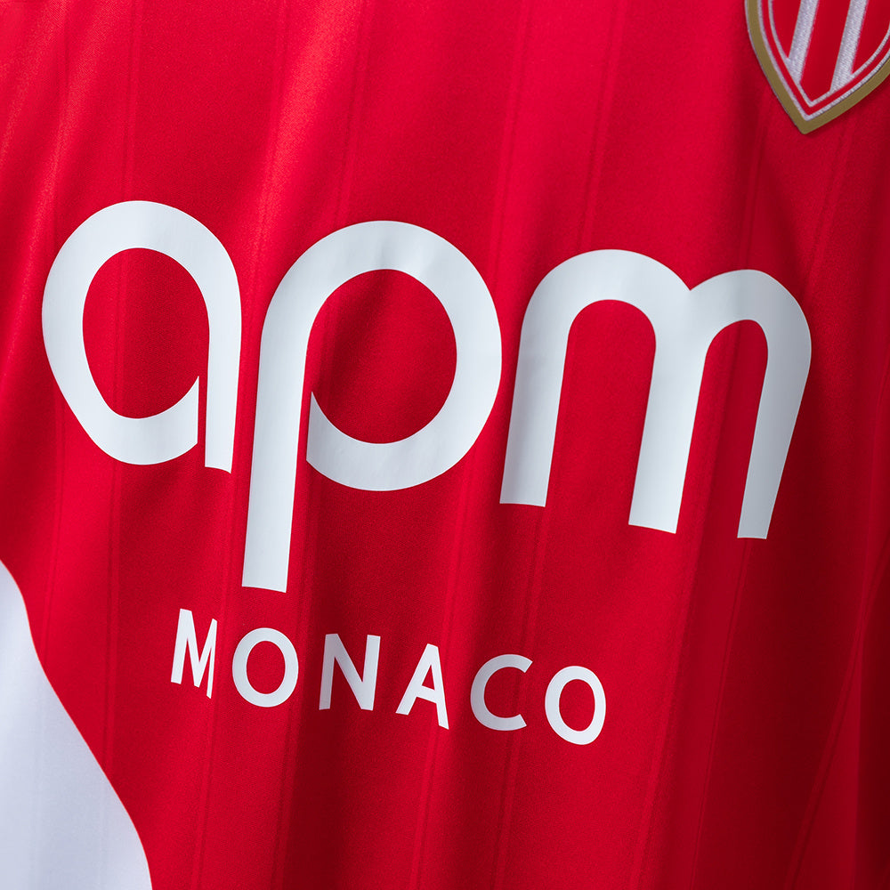 Camisola AS Monaco 2025-26 Principal Versão Adepto