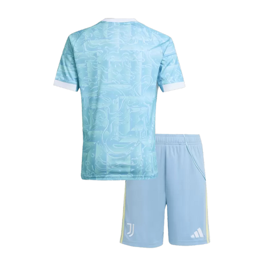 Kit Criança Juventus FC 2025-26 Alternativo