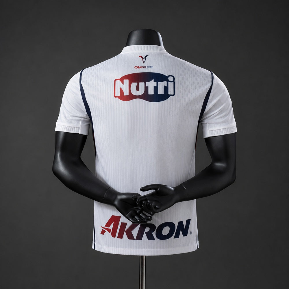 Camisola CD Chivas 2026-27 Alternativa Branca Versão Jogador