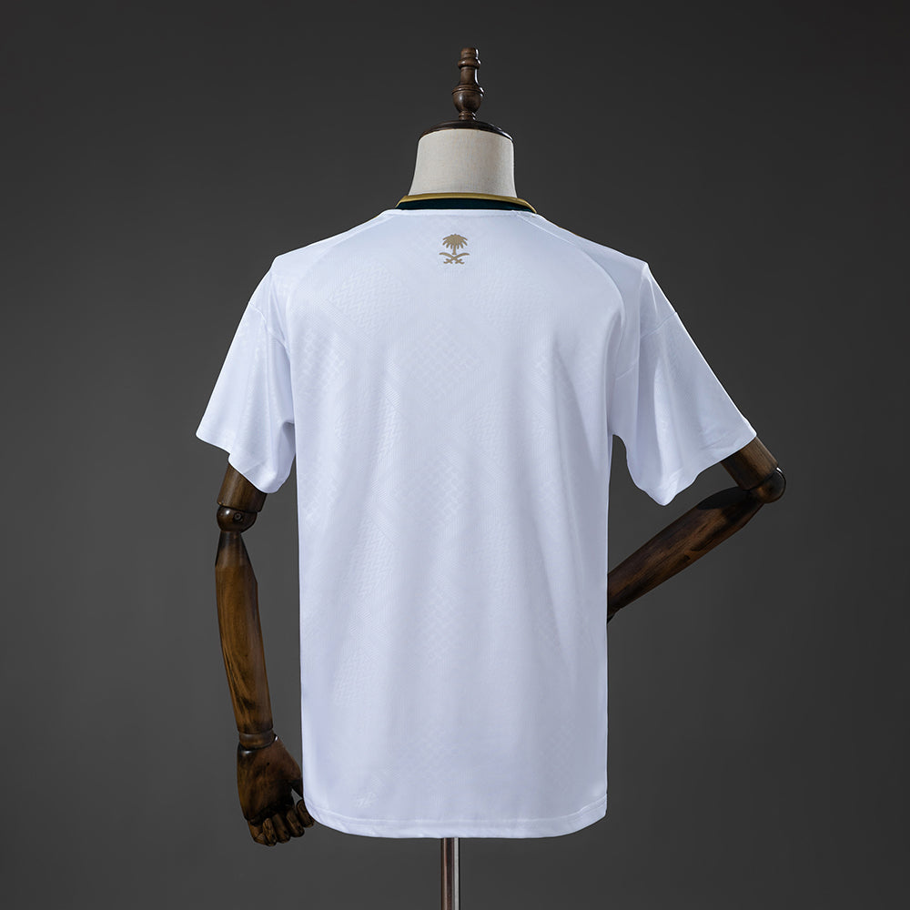 Camisola Arabia Saudita 2026 Alternativa Branca Versão Adepto