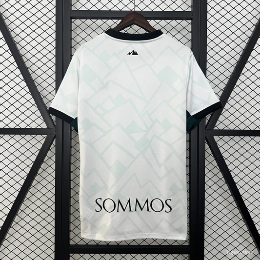 Camisola Huesca 2024-25 Alternativa Branca Versão Adepto