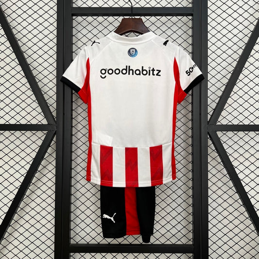 Kit Criança PSV Eindhoven 2025-26 Principal