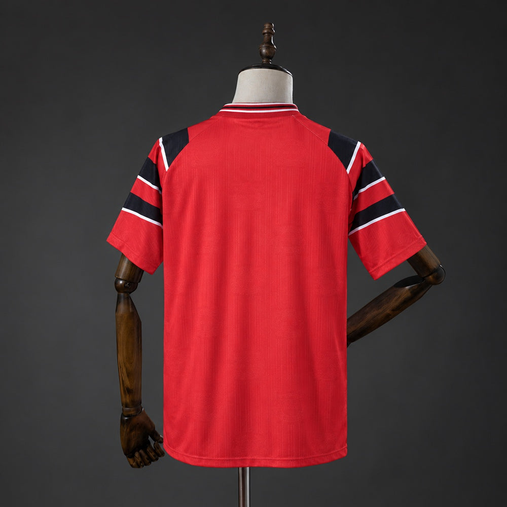Camisola Bayer 04 Leverkusen 1997-98 Principal Versão Adepto
