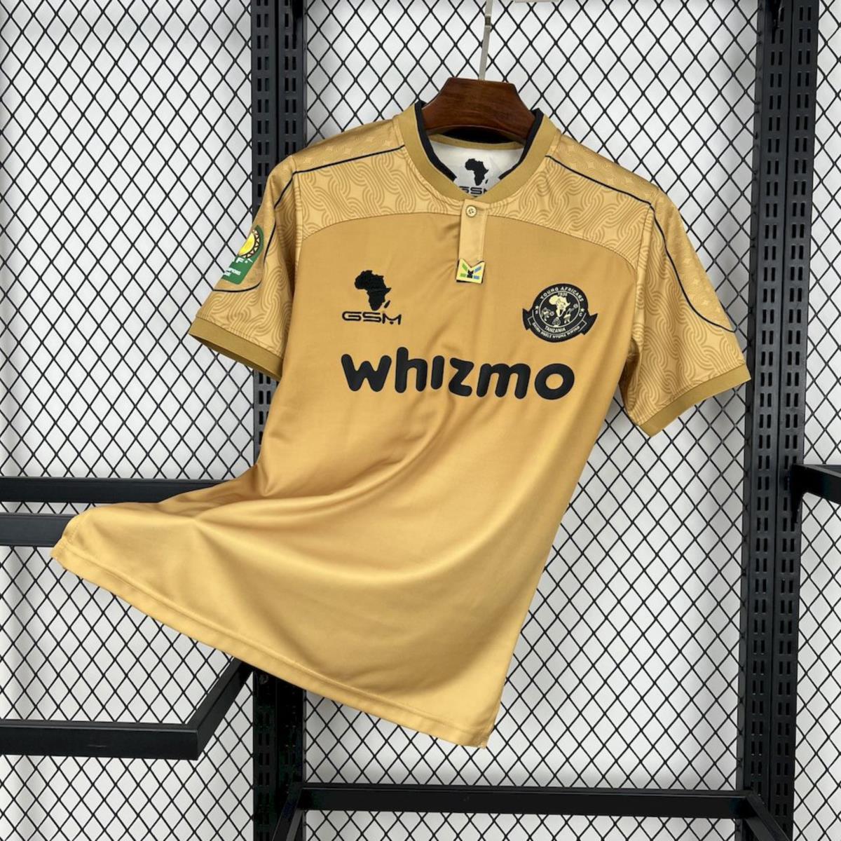Camisola Young Africans SC 2025-26 Alternativa Amarela Versão Adepto