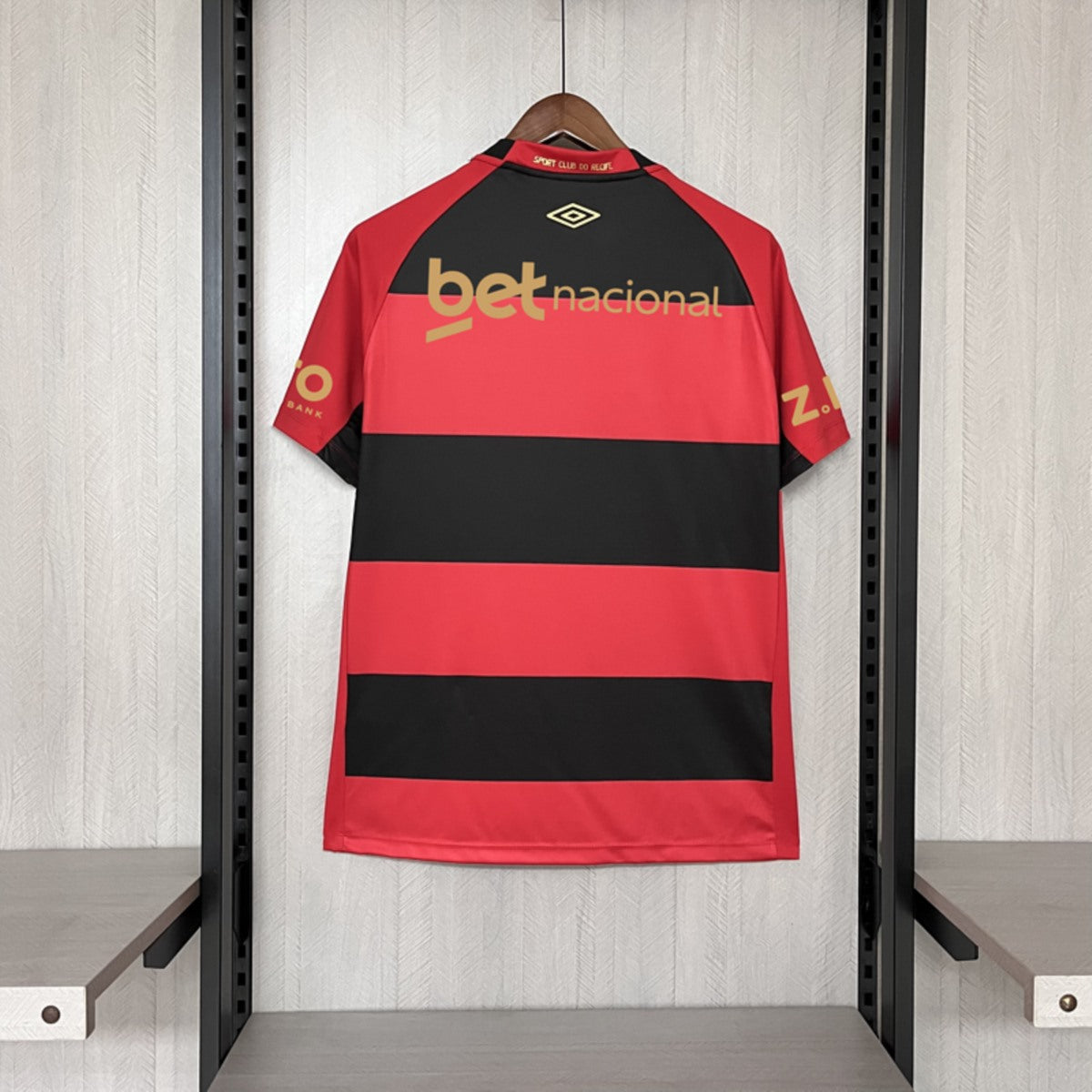 Camisola SC Recife 2025-26 Principal Versão Adepto Todos Patrocinadores