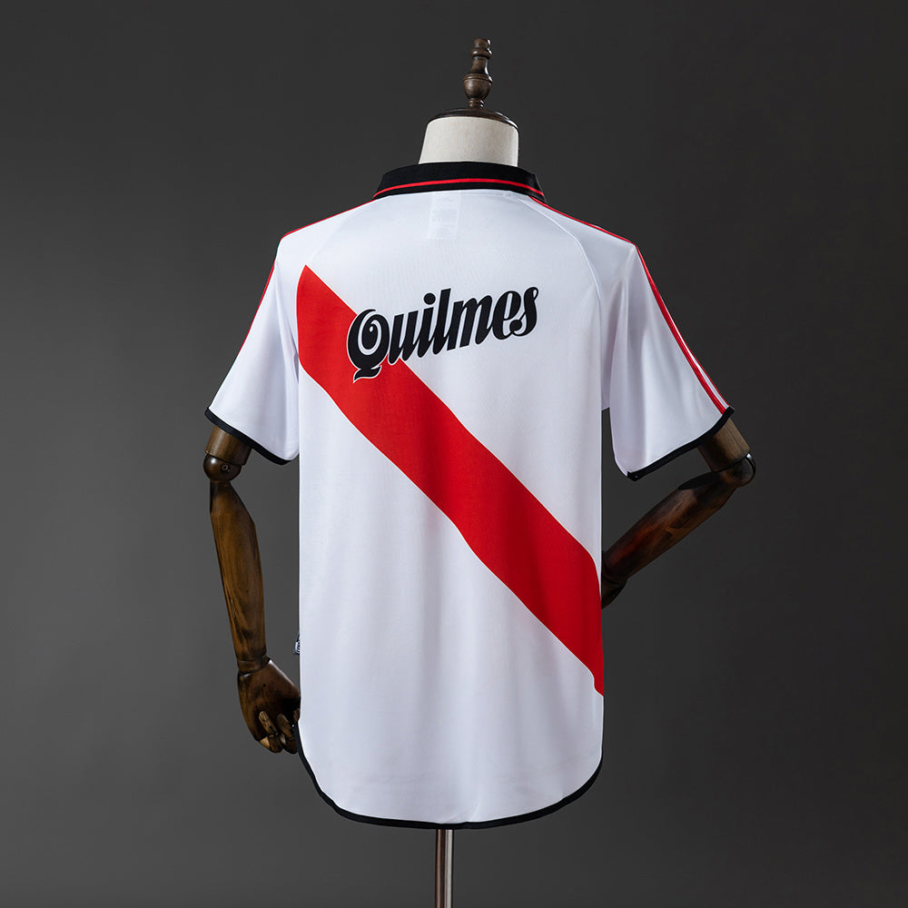 Camisola CA River Plate 2000-01 Principal Versão Adepto