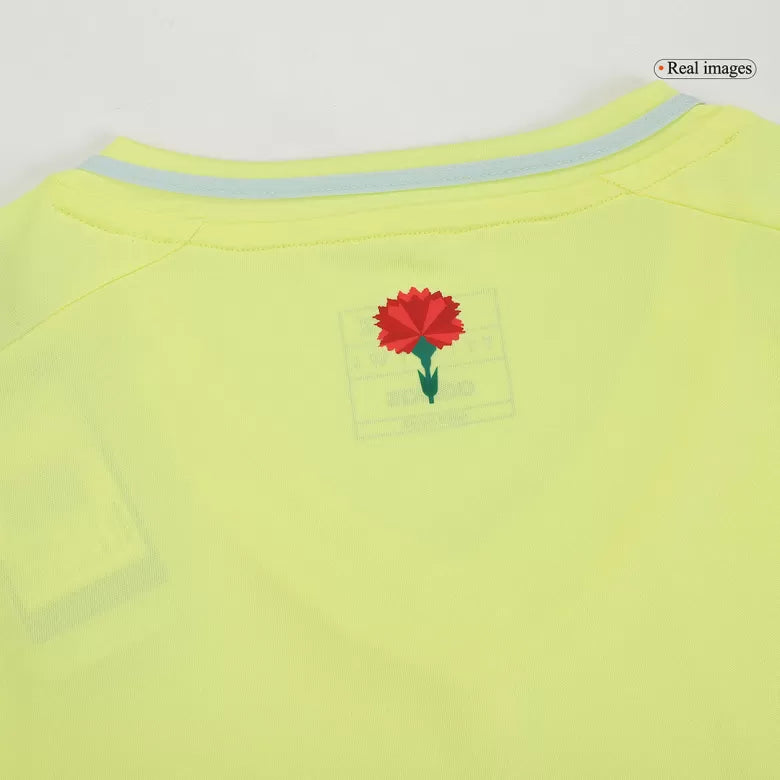 Camisola Espanha 2024 Alternativa Amarela Versão Adepto MORATA #7