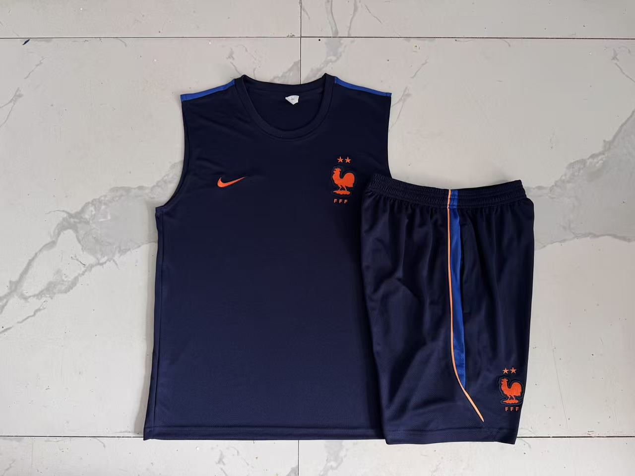 Kit Treino Manga Cava França 2026