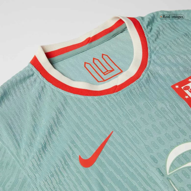 Camisola Atletico Madrid 2024-25 Alternativa Verde Versão Adepto