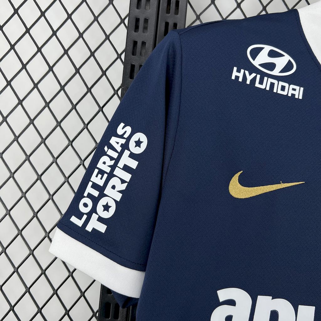 Camisola Club Alianza Lima 2025-26 Alternativa Azul Versão Adepto
