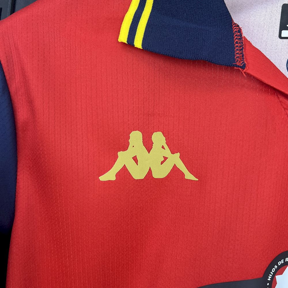Camisola RC Deportivo de Corunha 2025-26 Alternativa Vermelha Versão Adepto