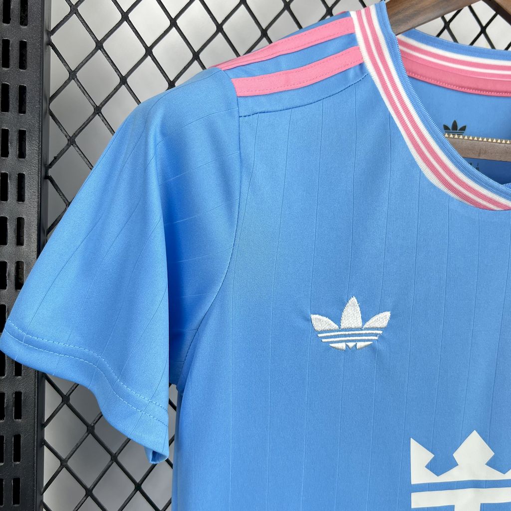 Camisola Inter Miami CF 2025-26 Alternativa Azul Versão Mulher